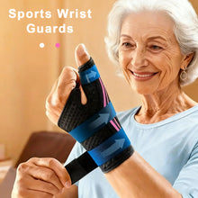 Load image into Gallery viewer, 1PC Tendinitis Thumb Support Brace Compression and Breathable Sports Gaming Wrist Guard Self-adhesive Cloth Fixed
