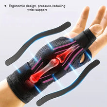 Load image into Gallery viewer, 1PC Tendinitis Thumb Support Brace Compression and Breathable Sports Gaming Wrist Guard Self-adhesive Cloth Fixed
