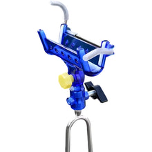 Load image into Gallery viewer, Multi-Function Self-Locking Rod Holder with Ground Spike 180° Adjustable Fishing Pole Stand for Fishing and Spinning Rods
