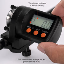 Load image into Gallery viewer, Electronic Fishing Line Length Counter Roller-Type Bidirectional Counting Measurement Device for Spinning Reels Baitcasting Reels Fishing Tackle Accessory
