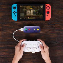 Load image into Gallery viewer, Wireless Bluetooth-compati Adapter Converter with USB Cable Fit for Nintend Switch for Game Cube/Classic Edition for Wii Classic
