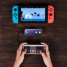 Load image into Gallery viewer, Wireless Bluetooth-compati Adapter Converter with USB Cable Fit for Nintend Switch for Game Cube/Classic Edition for Wii Classic

