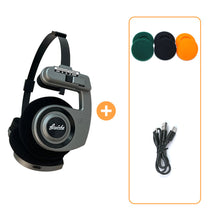 Load image into Gallery viewer, Retro Headphones Wireless Bluetooth Headphones ON-Ear Headphones HIFI Wireless Foldable Noise Canceling Headphone
