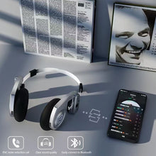 Load image into Gallery viewer, Retro Headphones Wireless Bluetooth Headphones ON-Ear Headphones HIFI Wireless Foldable Noise Canceling Headphone
