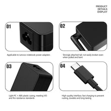 Load image into Gallery viewer, 65W USB C Laptop Charger Power Adapter for Lenovo ThinkPad,Hp,Chromebook,Yoga,Dell, ASUS,Acer Type C Fast Power Adapter
