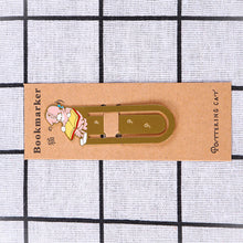 Load image into Gallery viewer, Cute Cat Bookmarks Metal Book Clips Kawaii Kittens Paper Page Holder Japanese Stationery Reading Tools School Office Supplies

