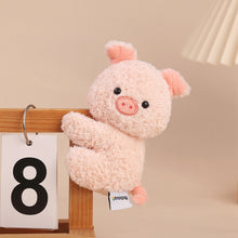 Load image into Gallery viewer, 11CM Kawaii Cartoon Animal Plush Doll Clip Dog Monkey Cat Panda Elephant Penguin Bear Pig Sheep Soft Pinch Screen Decoration Kids Gifts
