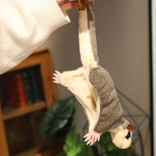 Load image into Gallery viewer, Kawaii Magnetic Sugar Glider Plush Toy Fluffy Soft Simulation Australian Flying Squirrel Hand Center Pets Kids Birthday Gifts
