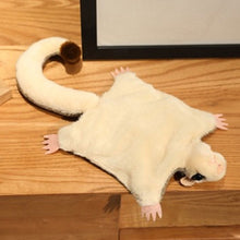 Load image into Gallery viewer, Kawaii Magnetic Sugar Glider Plush Toy Fluffy Soft Simulation Australian Flying Squirrel Hand Center Pets Kids Birthday Gifts
