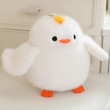 Load image into Gallery viewer, Cartoon Birds Plush Pendant Keychain Simulation Parrot Penguin Bird Nest Kawaii Backpack Standing Shoulder Pet Cute Girl Kids Gifts
