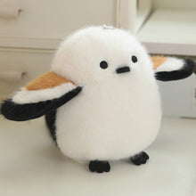 Load image into Gallery viewer, Cartoon Birds Plush Pendant Keychain Simulation Parrot Penguin Bird Nest Kawaii Backpack Standing Shoulder Pet Cute Girl Kids Gifts
