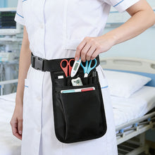 Load image into Gallery viewer, Nurse Pharmacist Hairstylist Technician Tool Storage Waist Bag Professional Nylon Fabric Easy Access Adjustable Safe Work Fanny Pack
