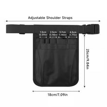 Load image into Gallery viewer, Nurse Pharmacist Hairstylist Technician Tool Storage Waist Bag Professional Nylon Fabric Easy Access Adjustable Safe Work Fanny Pack
