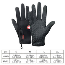 Load image into Gallery viewer, Winter Gloves For Men Women Double Layer Thermal Lined Windproof Waterproof Anti Slip Touchscreen Compatible Sports Cycling Skiing Driving Gloves
