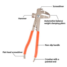 Load image into Gallery viewer, Car Wheel Balancer Remover Installer Tool Wheel Weights Balance Manual Auto Repair Tool Chrome Vanadium Steel Balance Plier

