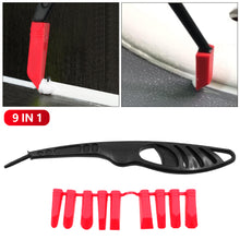 Load image into Gallery viewer, Car Glass Glue Angle Scraper Sealant Spreader Window Ceramics Tile Joint Repair Tool Applicator Set For Kitchen Bathroom
