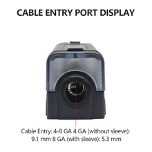 Load image into Gallery viewer, Waterproof Car Audio Power Fuse Holder Box with Fuse Capsule Rubber Cover Fuse Distribution Block for Car Audio Stereo Amplifier
