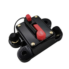 Load image into Gallery viewer, 12V-48V DC Car Fuse Circuit Breaker Auto Reset Car Boat Resettable Fuse 40A 50A 60A 80A 100A 150A 200A 250A 300A for Audio System
