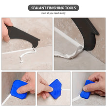 Load image into Gallery viewer, 5Pcs 5-in-1 Caulking Tool Sealant Finishing Tool Caulk Remover &amp; Glass Glue Angle Scraper Silicone for Car Bathrooms Kitchens
