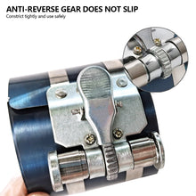Load image into Gallery viewer, 3/4/6 Inch Car Ratchet Clamp Disassembly Tool Piston Ring Compressor Engine with Installation Tool Auto Piston Ring Set Tool
