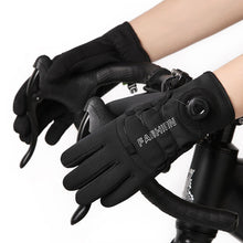 Load image into Gallery viewer, Pair Winter Touch Screen Motorcycle Gloves Windproof Sports Riding for Cycling Ski Running Outdoor Cold Weather Protection
