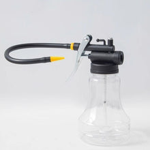 Load image into Gallery viewer, Transparent High Pressure Oil Bottle with Copper Tip Nozzle Drop Resistant Oil Filler Gun Plastic Hose Precision Lubrication Tool
