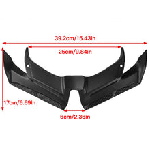 Load image into Gallery viewer, Motorcycle Front Lip Spoiler Airflow Deflector &amp; Windshield Extension Lower Chin Fairing Accessory for Honda PCX160

