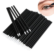 Load image into Gallery viewer, 50pcs Disposable Makeup Cosmetic Brush Portable Eyeliner/Lip Liner Brush Makeup Tool Essential Beauty Tools and Accessories

