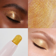 Load image into Gallery viewer, Glitter Eye Shadow Stick Highlighter Shimmery Eye Makeup Stick Long-lasting Pearl Shimmer Eye Makeup Silkworm Pen Liner Face Cosmetics
