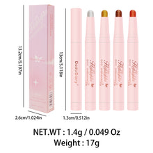 Load image into Gallery viewer, Glitter Eye Shadow Stick Highlighter Shimmery Eye Makeup Stick Long-lasting Pearl Shimmer Eye Makeup Silkworm Pen Liner Face Cosmetics
