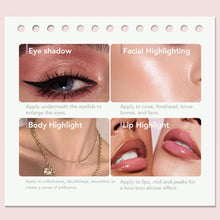 Load image into Gallery viewer, Glitter Eye Shadow Stick Highlighter Shimmery Eye Makeup Stick Long-lasting Pearl Shimmer Eye Makeup Silkworm Pen Liner Face Cosmetics
