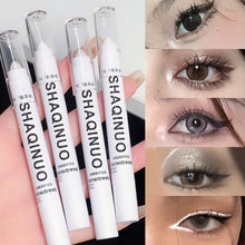 Load image into Gallery viewer, Eye Brightening Pen Highlighter Shimmery Eye Makeup Stick Nose Bridge Contour Long-lasting Pearl Shimmer Doll-like Makeup Silkworm Pen Liner Face Cosmetics
