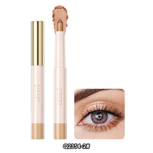 Load image into Gallery viewer, Glitter Eye Shadow Stick Highlighter Shimmery Eye Makeup Stick Long-lasting Pearl Shimmer Eye Makeup Silkworm Pen Liner Face Cosmetics
