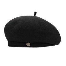 Load image into Gallery viewer, Fashion Simple Beret Retro Warm Wool Beret Lady Painter's Hat Women Accessories Female Gift
