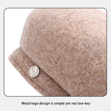 Load image into Gallery viewer, Fashion Simple Beret Retro Warm Wool Beret Lady Painter's Hat Women Accessories Female Gift
