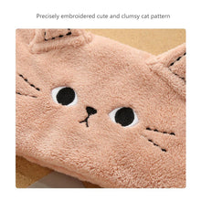 Load image into Gallery viewer, Cute Cat Hair Band Coral Fleece HairBand Headgear Wash Face Make Up Turbans Headband Bandage Girls Accessories
