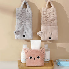 Load image into Gallery viewer, Cute Cat Hair Band Coral Fleece HairBand Headgear Wash Face Make Up Turbans Headband Bandage Girls Accessories
