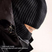 Load image into Gallery viewer, 2In1 Multifunctional Hat Winter Warm Windproof Knitted Cap Beanie Windproof Face Mask Outdoor Sports Accessories For Women Men
