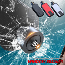 Load image into Gallery viewer, Emergency Car Safety Hammer Seat Belt Cutter Tungsten Steel Tip Window Breaker Glass Cutter for Escape Vehicle Safety Tool
