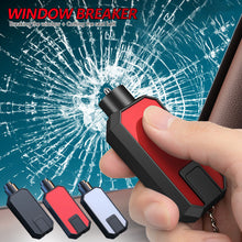 Load image into Gallery viewer, Emergency Car Safety Hammer Seat Belt Cutter Tungsten Steel Tip Window Breaker Glass Cutter for Escape Vehicle Safety Tool
