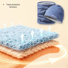 Load image into Gallery viewer, Winter Hat and Neck Gaiter Set Fleece Lined Thickened Warm Ear Protection Beanie Hat Outdoor Sports Running Cycling Protective Suit
