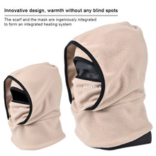 Load image into Gallery viewer, Multi-Purpose Headgear for Cycling Skiing Windproof Coldproof Fleece Pullover Cap Integrated Face Mask Hat and Neck Gaiter Winter Thermal Gear
