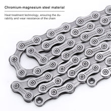 Load image into Gallery viewer, Mountain Bike Drivetrain Chain 6-12 Speed Compatible Road Bike Universal Chain with Magic Link Bicycle Drivetrain Replacement Part

