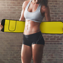 Load image into Gallery viewer, Professional Sports Fitness Sweat Waist Belt Hook and Loop Fixed Waist Fat Reduction Shaping Aid Auxiliary Supplies
