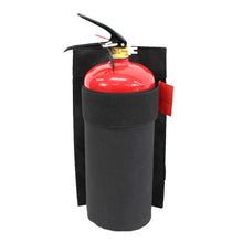 Load image into Gallery viewer, Car Fire Extinguisher Storage Mount Bag Dual-Side Adhesive Trunk Organizer for Safety Equipment Secure Mount
