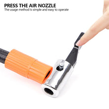 Load image into Gallery viewer, 17cm M6 Thread Tire Inflation Hose Air Hose for Car Air Pump Portable Compressor Jump Starter Flexible High Pressure Emergency Accessory
