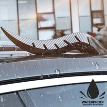 Load image into Gallery viewer, 2Pcs Car Roof Decor Look Dragon Horn Hydrographic Spoiler Fin for Auto Styling Exterior Customization Accessory
