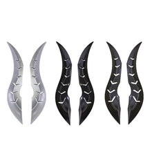 Load image into Gallery viewer, 2Pcs Car Roof Decor Look Dragon Horn Hydrographic Spoiler Fin for Auto Styling Exterior Customization Accessory
