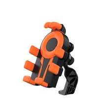 Load image into Gallery viewer, Universal Anti-Shock E-Bike Motorcycle Phone Mount Vibration Dampening Handlebar Holder for GPS Navigation Grip Adjustable Clamp for Bicycle Use
