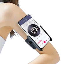Load image into Gallery viewer, Adjustable Rotatable Wrist Armband Phone Holder For Outdoor Running Dancing Sports Detachable Holder with Secure Strap
